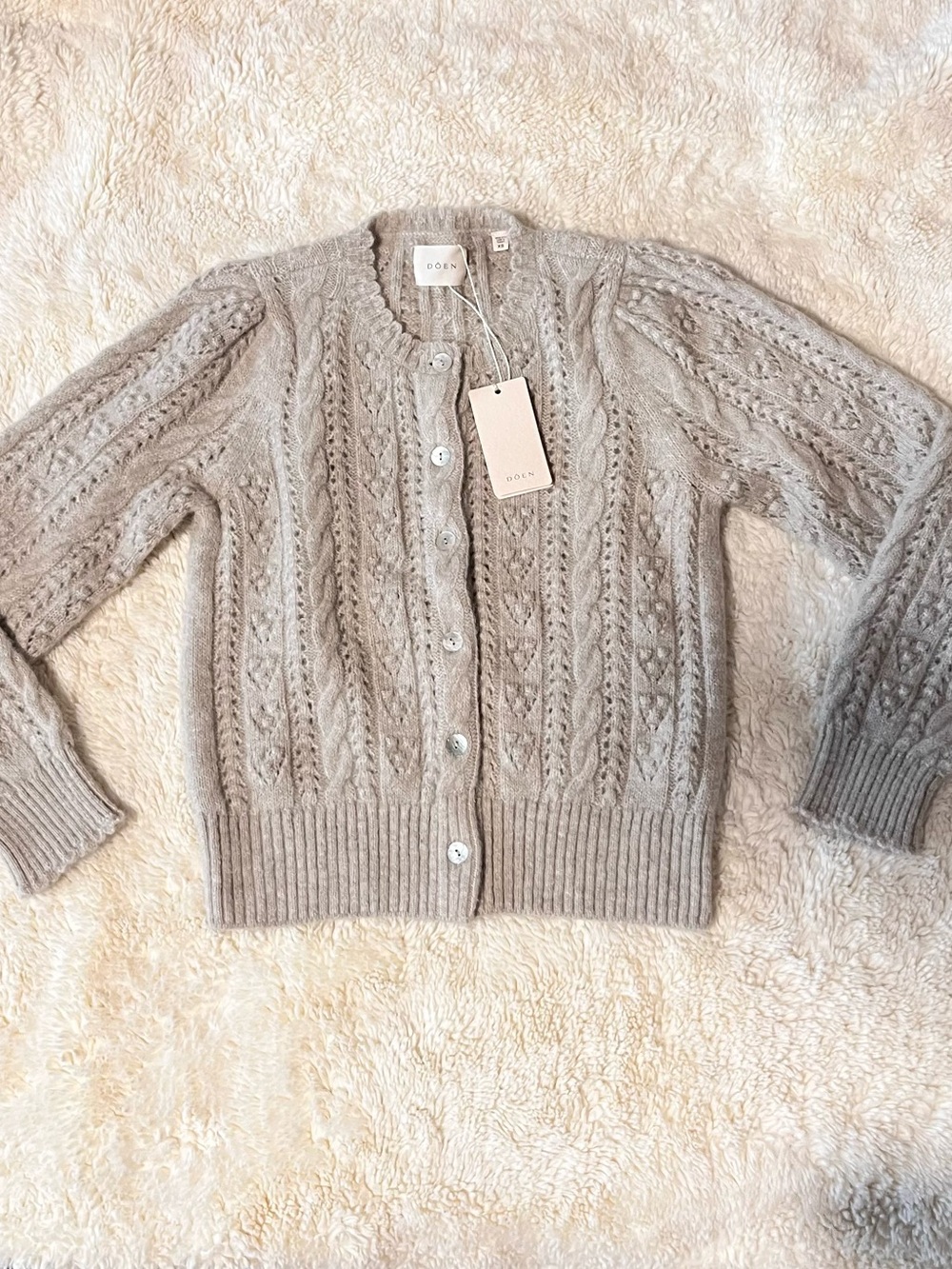 DÔEN's Emery cardigan NEW NWT